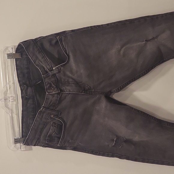 Guess Skinny Jeans Grey Size 29 Distressed Low Rise - Picture 5 of 10